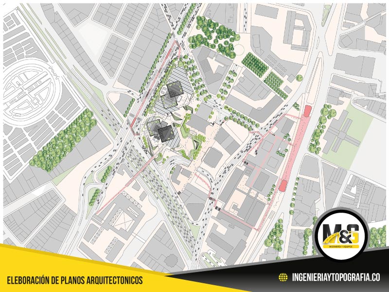 elaboración planos  arquitectónicos 