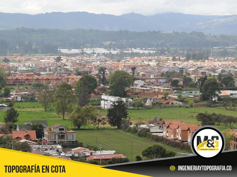 Topografía  en Cota