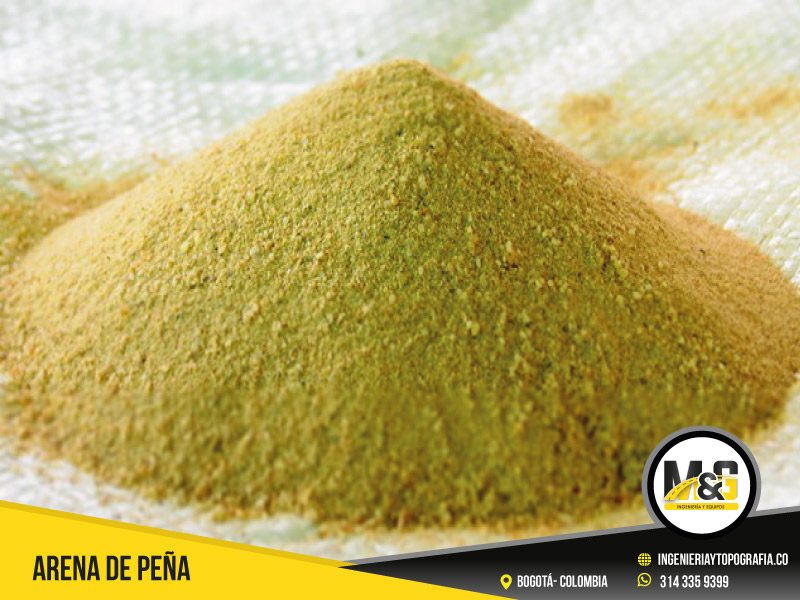 calidad y limpieza en arena de Peña en Bogotá  