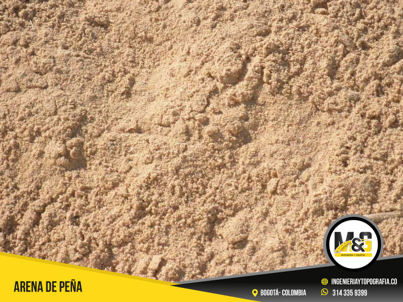 venta de arena de Peña para la construcción