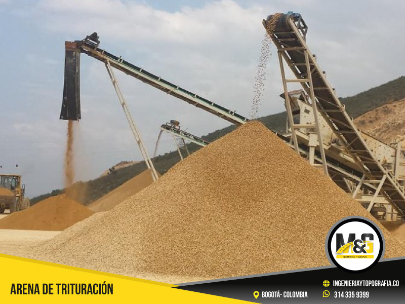 venta de arena de Trituración para la construcción