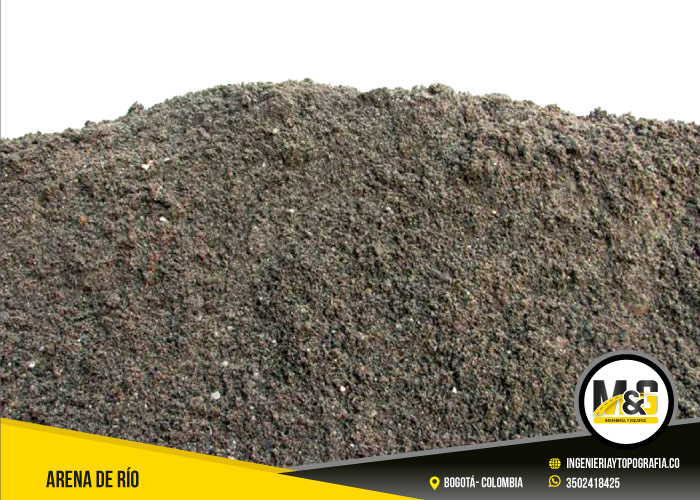 venta de arena de río para la construcción