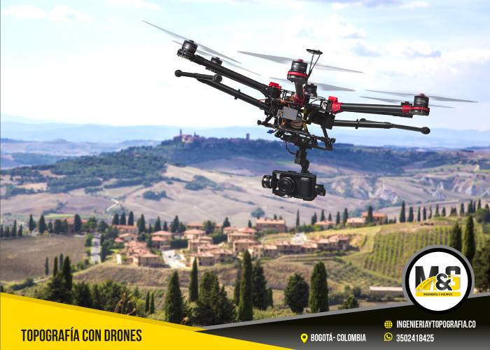 drones para topografia en bogotá