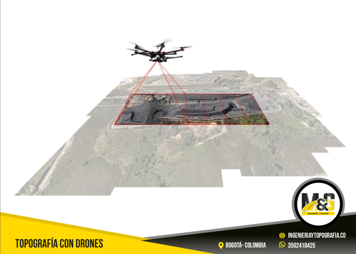 Actualizaciones catastrales con drones en Bogotá