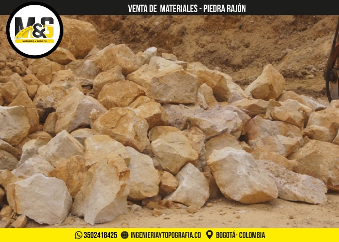Venta de piedra rajon en Bogotá 